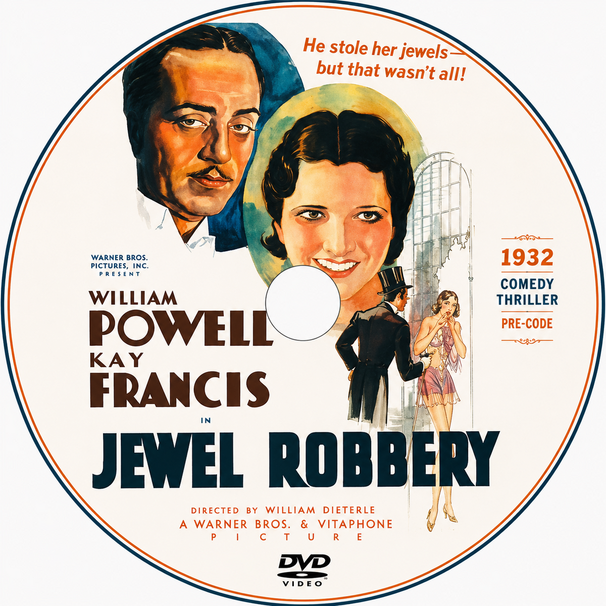 Jewel Robbery (1932) Pre-Code Comedy DVD Collector Edition