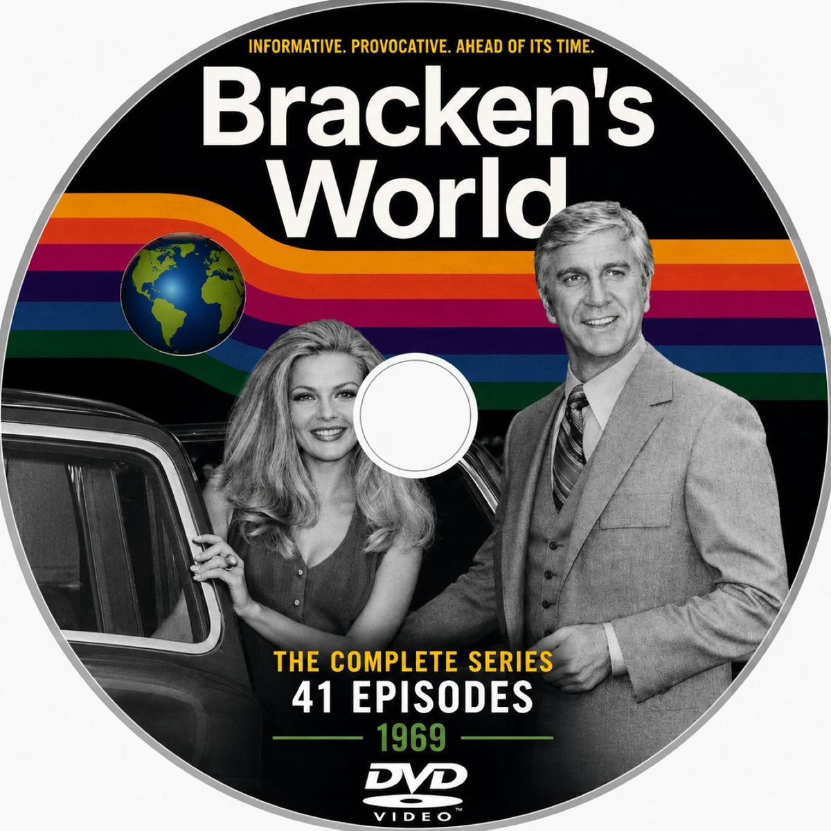 Bracken's World (1969) Rare Classic TV Series DVD – 39 Episodes