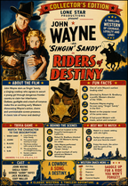 Riders of Destiny (1933) John Wayne Western DVD Collector Edition