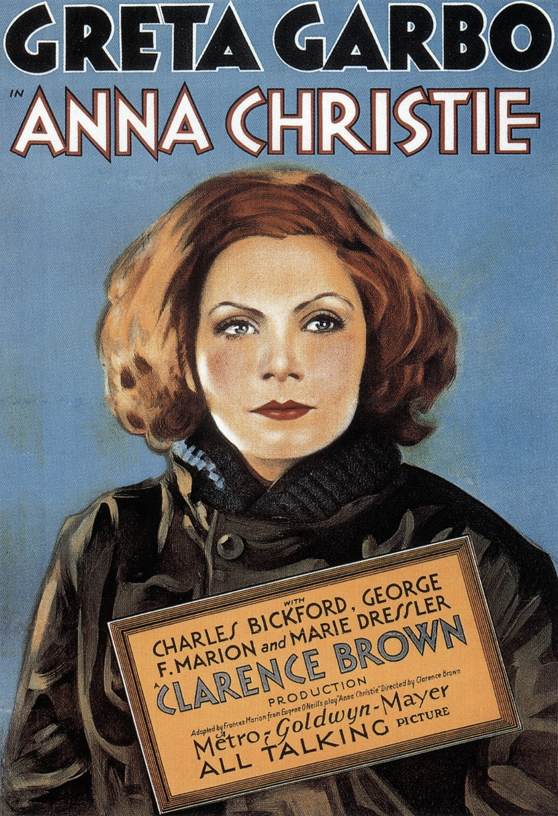 Anna Christie 1930 DVD Greta Garbo Pre-Code Drama Classic Movie Collector Ed