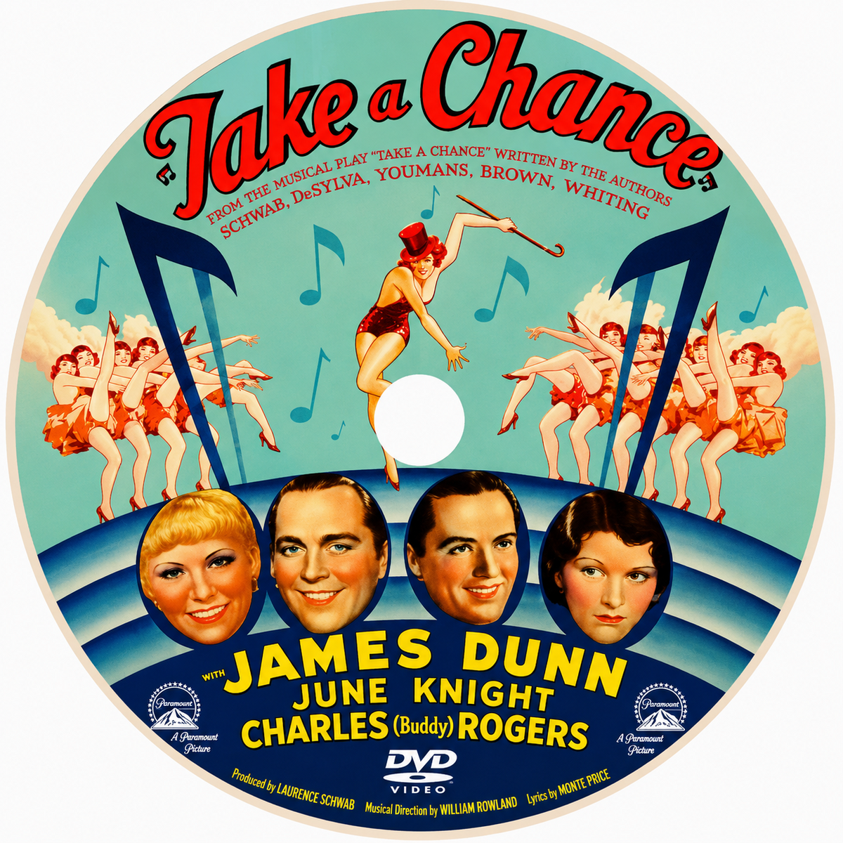 Take a Chance (1933) Musical Comedy DVD Collector Edition