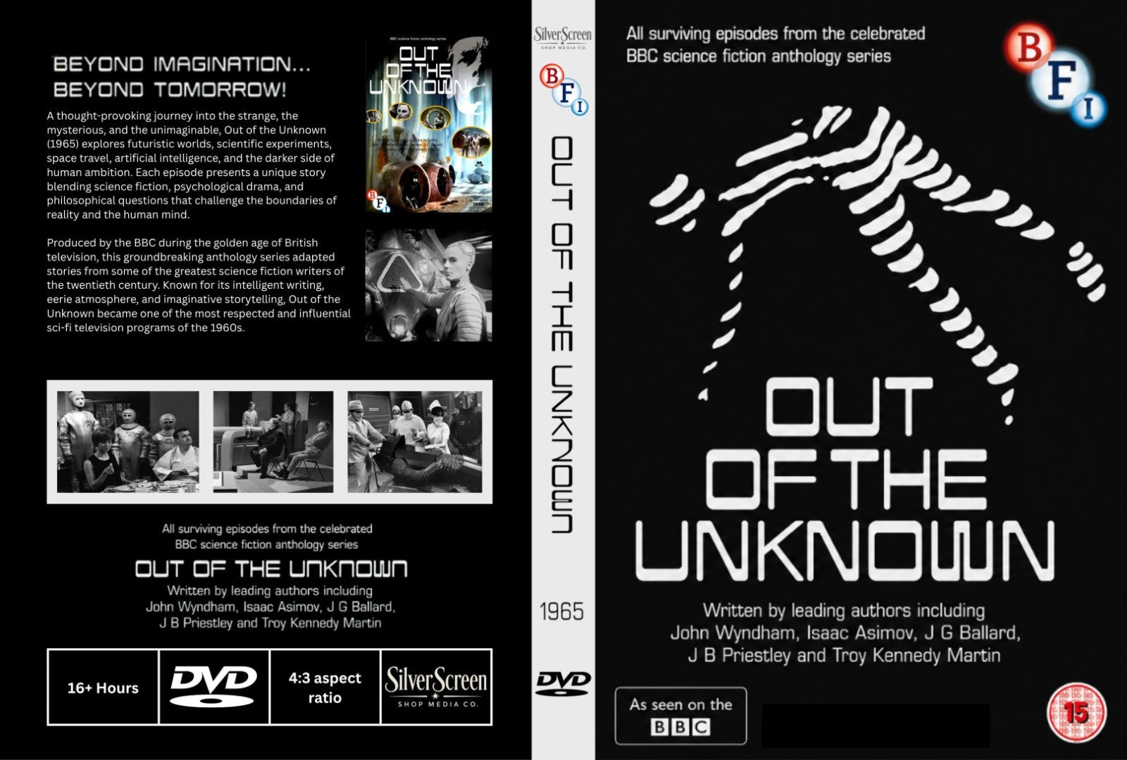 Out of the Unknown (1965) 20 Sci-Fi TV Classic  DVD Collectors Edition