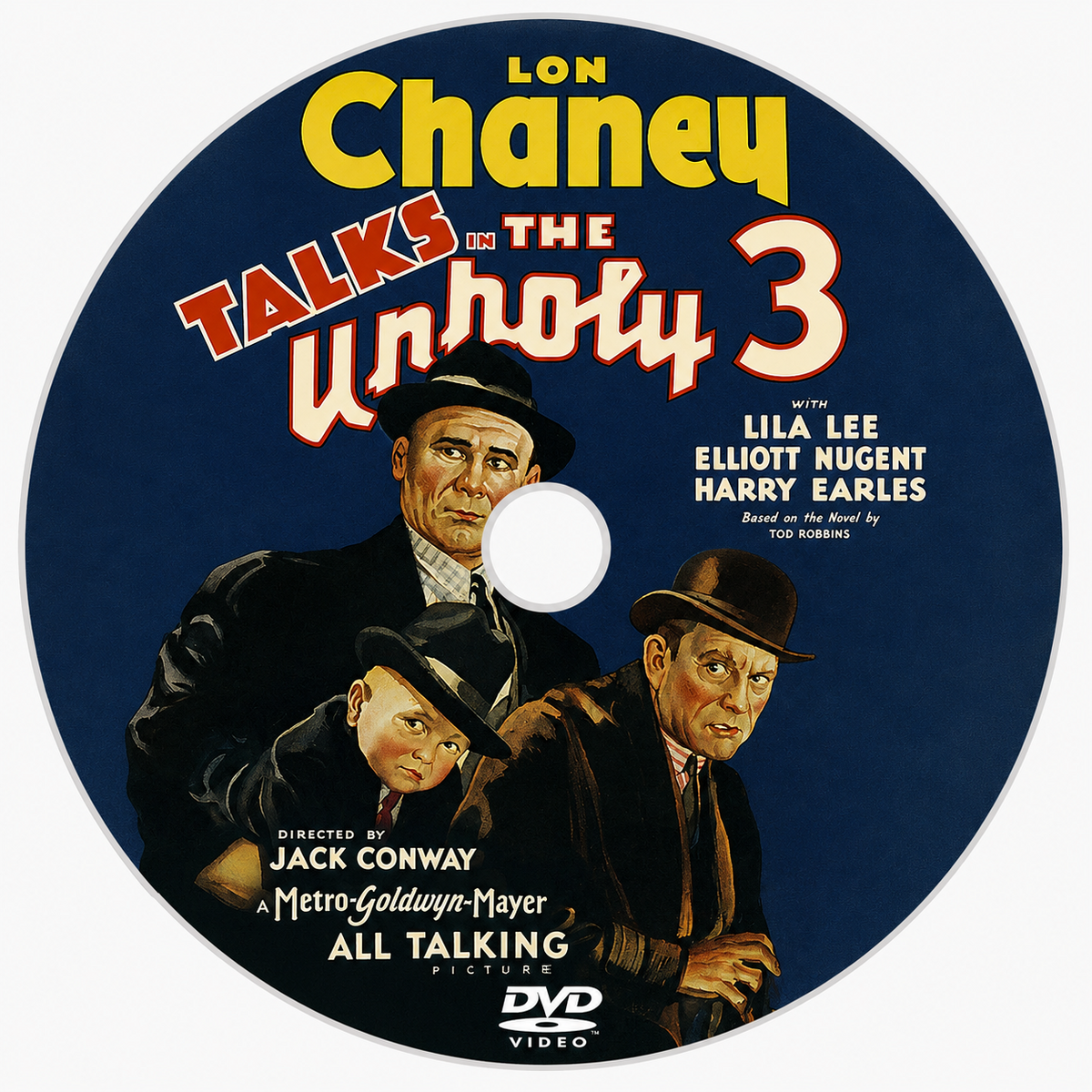 The Unholy Three (1930) Pre-Code Crime Drama DVD Collector Edition