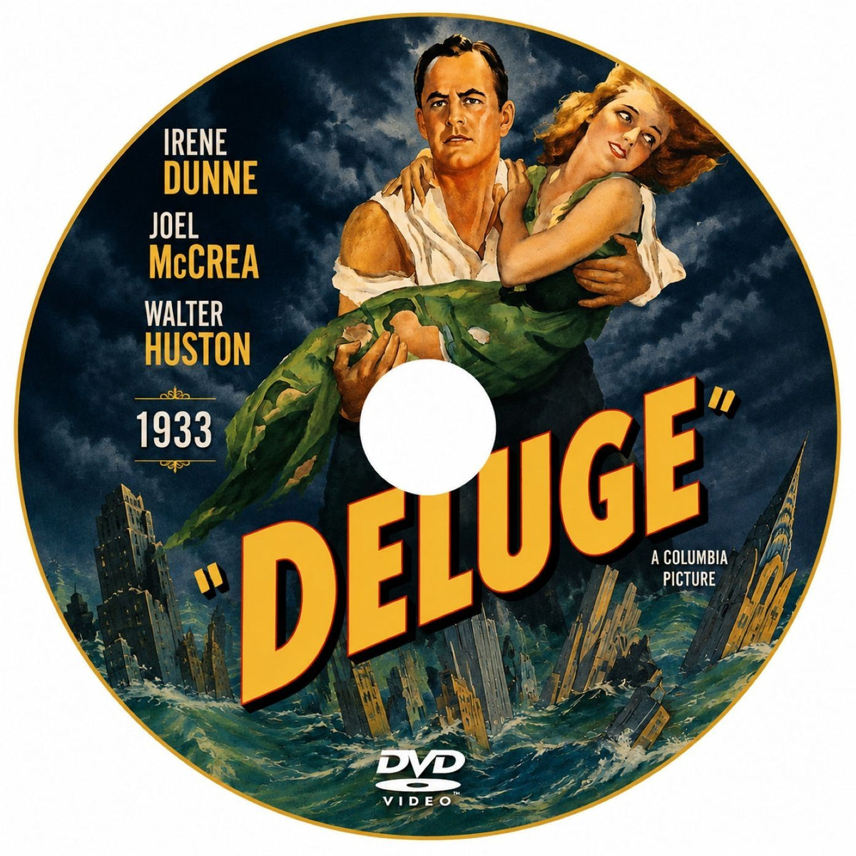 Deluge (1933) Pre-Code Sci-Fi Disaster DVD Collector Edition