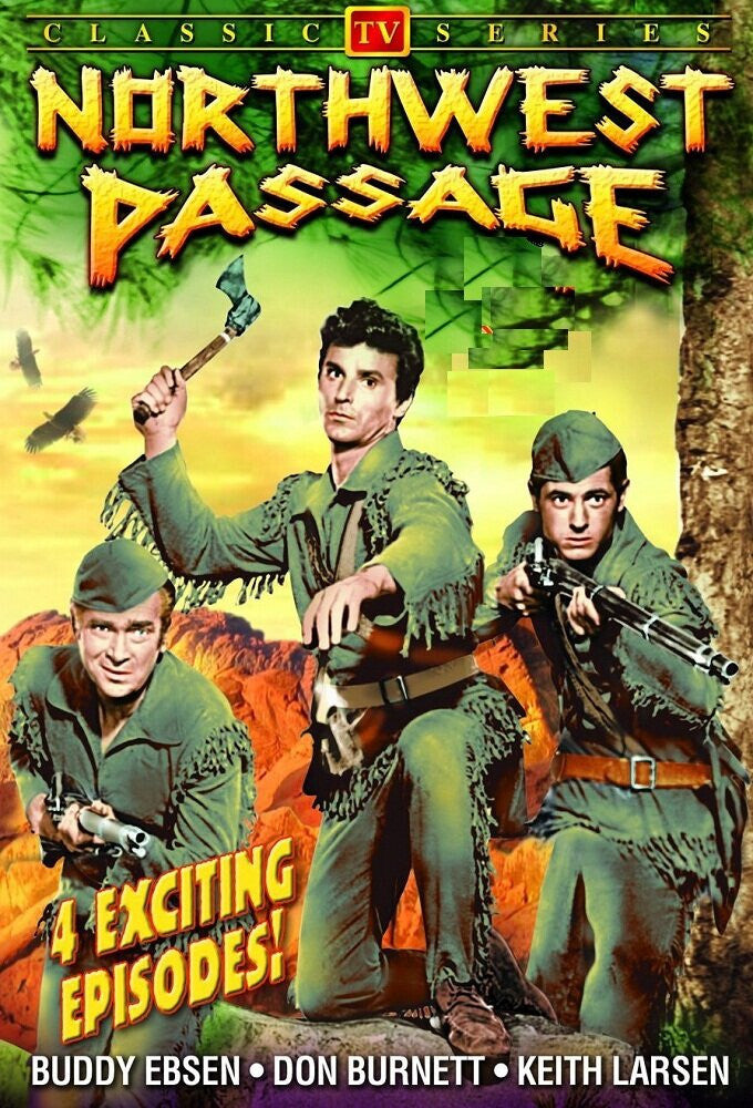 Northwest Passage (1958) Classic TV 25 Episodes on DVD - Collectors Edition