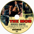The Mob 1951 Rare Film Noir Crime DVD With Cover Art Broderick Crawford