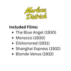 Marlene Dietrich Collector Bundle (1930–1932) 5 Classic Films DVD Set