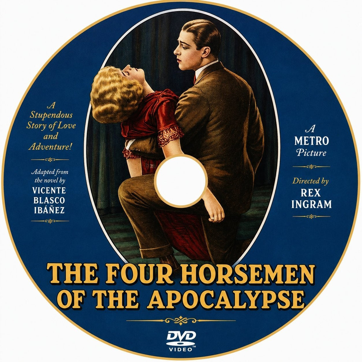 The Four Horsemen of the Apocalypse (1921) Silent Drama DVD Collector Edition