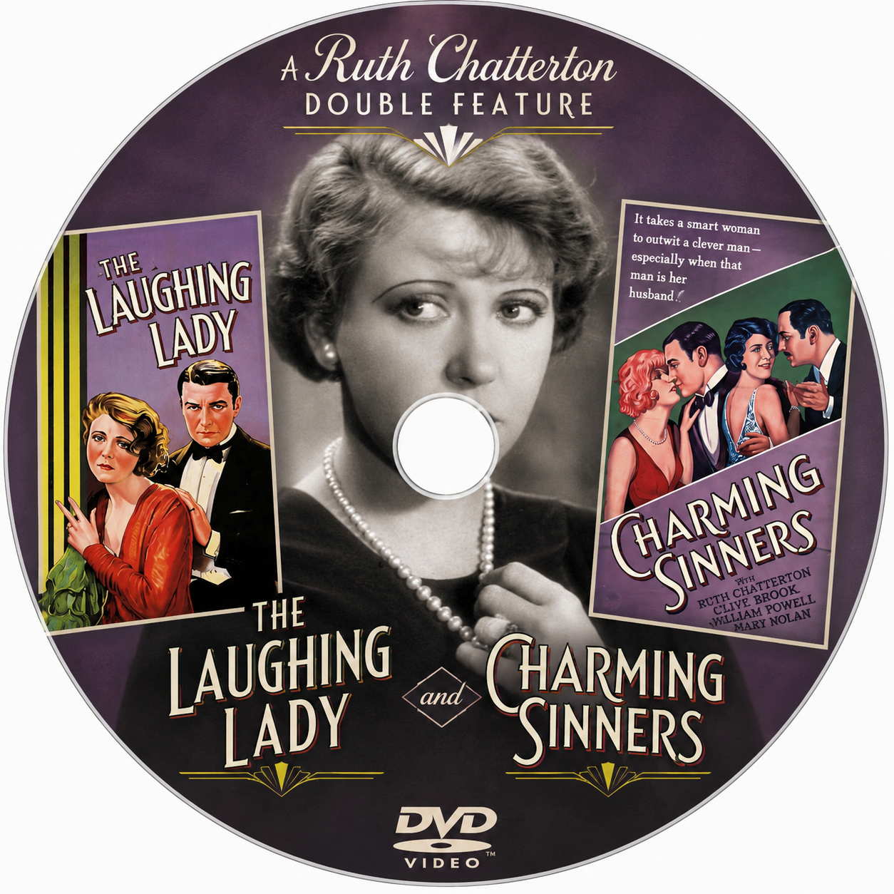 Ruth Chatterton Double Feature (1929) Charming Sinners / The Laughing Lady DVD