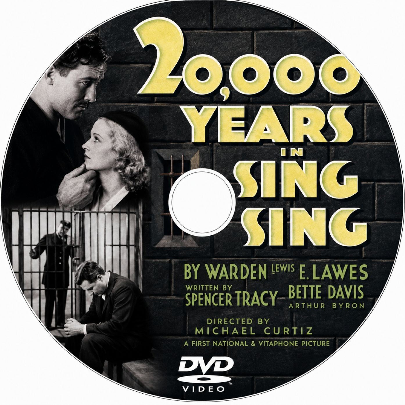 20,000 Years in Sing Sing (1932) Prison Drama DVD Collector Edition