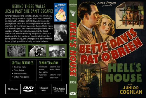 Hell's House 1932 Pre Code Crime Drama DVD With Cover Art