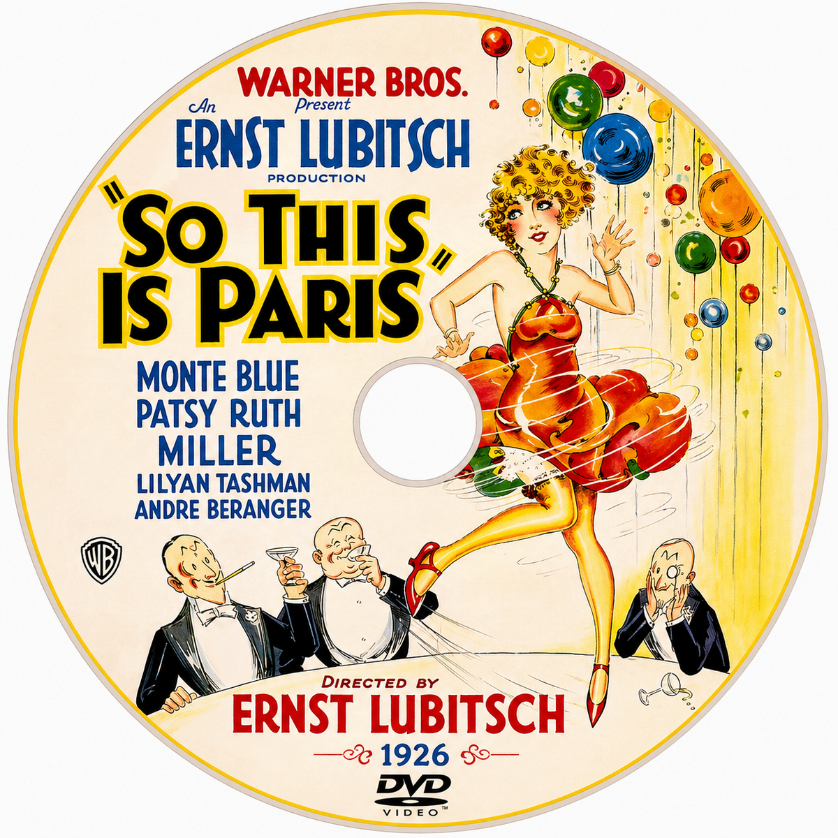So This Is Paris (1926) Silent Comedy DVD Collector Edition