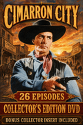 Cimarron City 26 Episodes Classic Western TV DVD Set + Bonus Insert