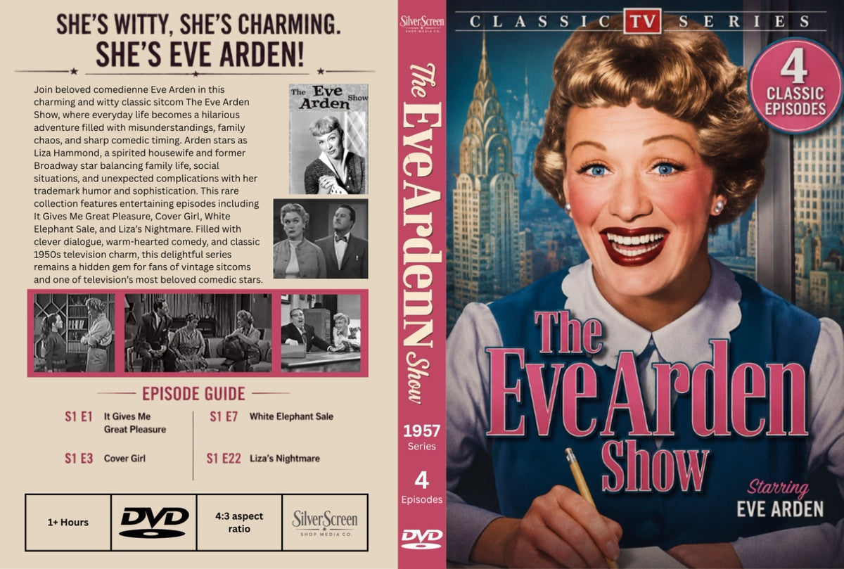 The Eve Arden Show (1957) | Sitcom Star 4 Episodes | Collector Edition on DVD