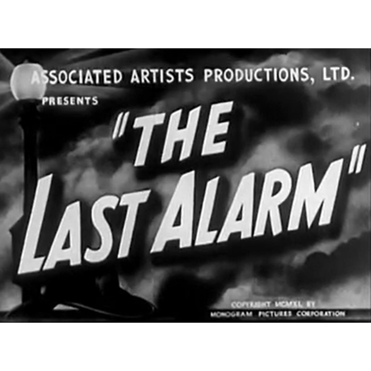 The Last Alarm (1940) Crime Drama DVD Collector Edition