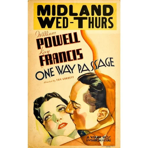 One Way Passage (1932) Romantic Drama DVD Collector Edition