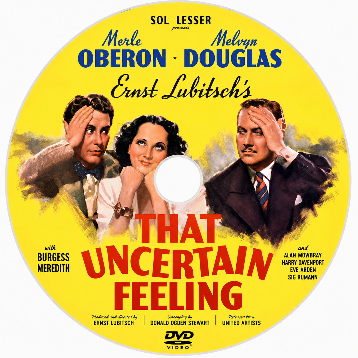 That Uncertain Feeling (1941) Romantic Comedy DVD Collector Edition