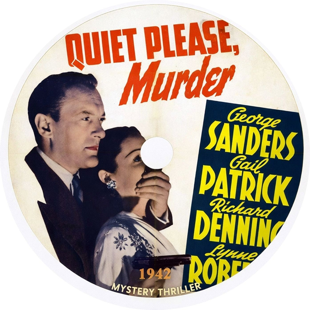 Quiet Please, Murder (1942) Film Noir Mystery DVD Collector Edition