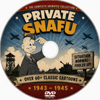 Private Snafu World War II Cartoons DVD Complete WWII Animated Shorts