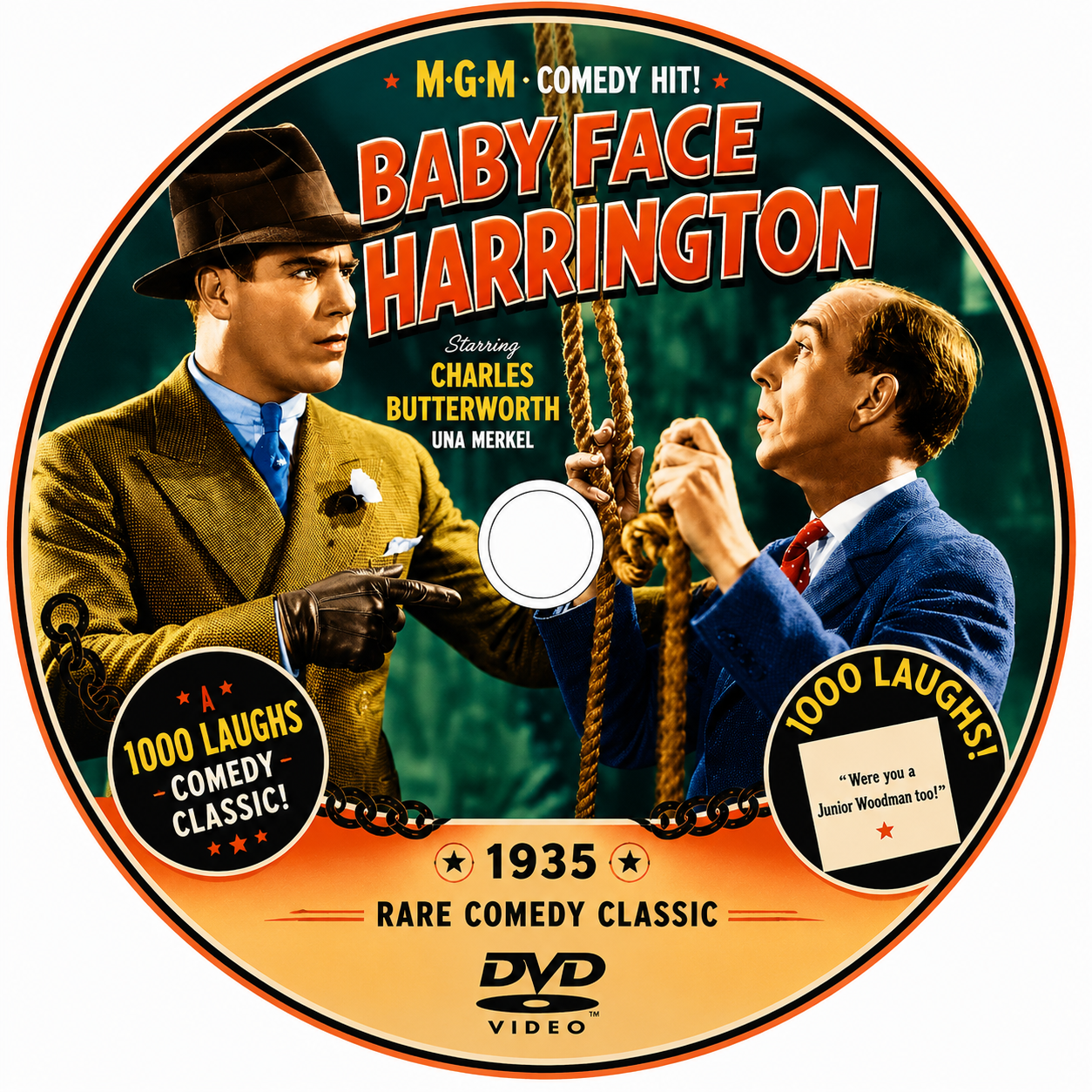 Baby Face Harrington (1935) Comedy DVD Collector Edition