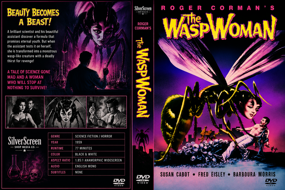 The Wasp Woman (1959) Sci-Fi Horror DVD Collector Edition