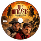 The Outcasts (1967) Classic TV DVD 26 Episodes Western Action Drama Series