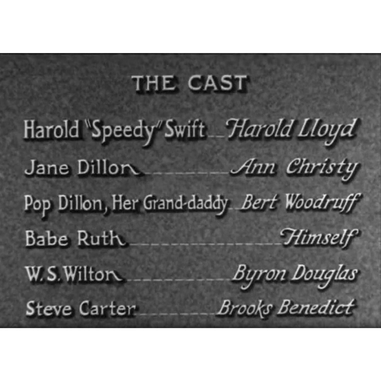Speedy (1928) Silent Comedy DVD Collector Edition
