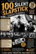 100 Silent Slapstick Comedy Classics on USB Drive | Silent Film Collection |