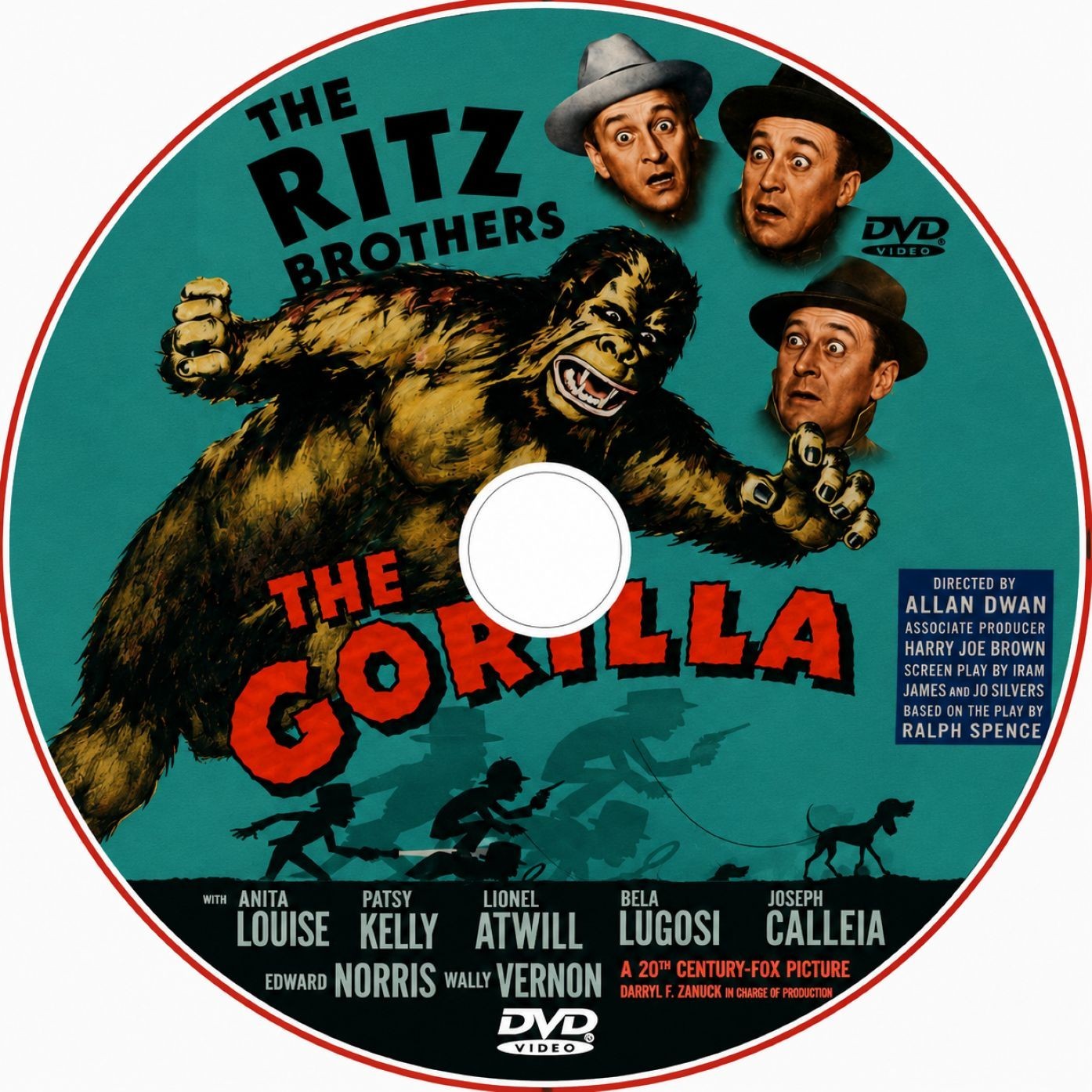 The Gorilla (1939) Bela Lugosi Horror Comedy DVD Collector Edition