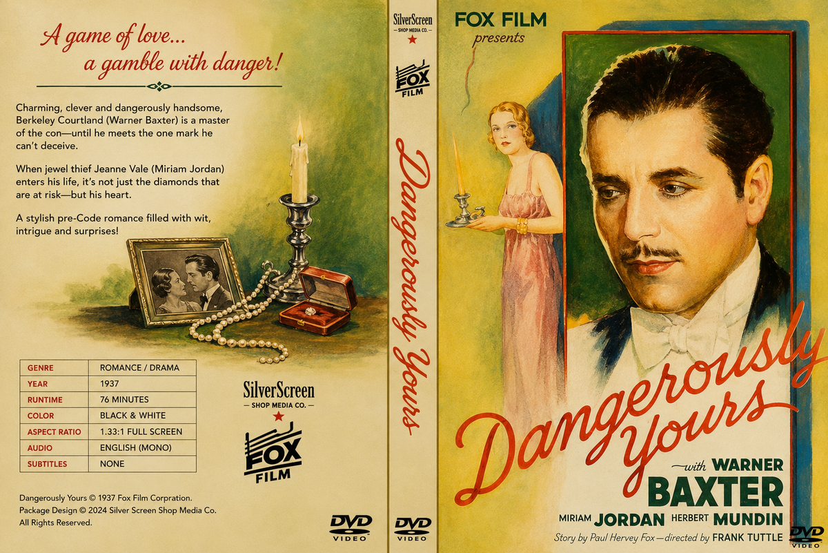 Dangerously Yours (1937) Crime Drama DVD – Collector's Edition