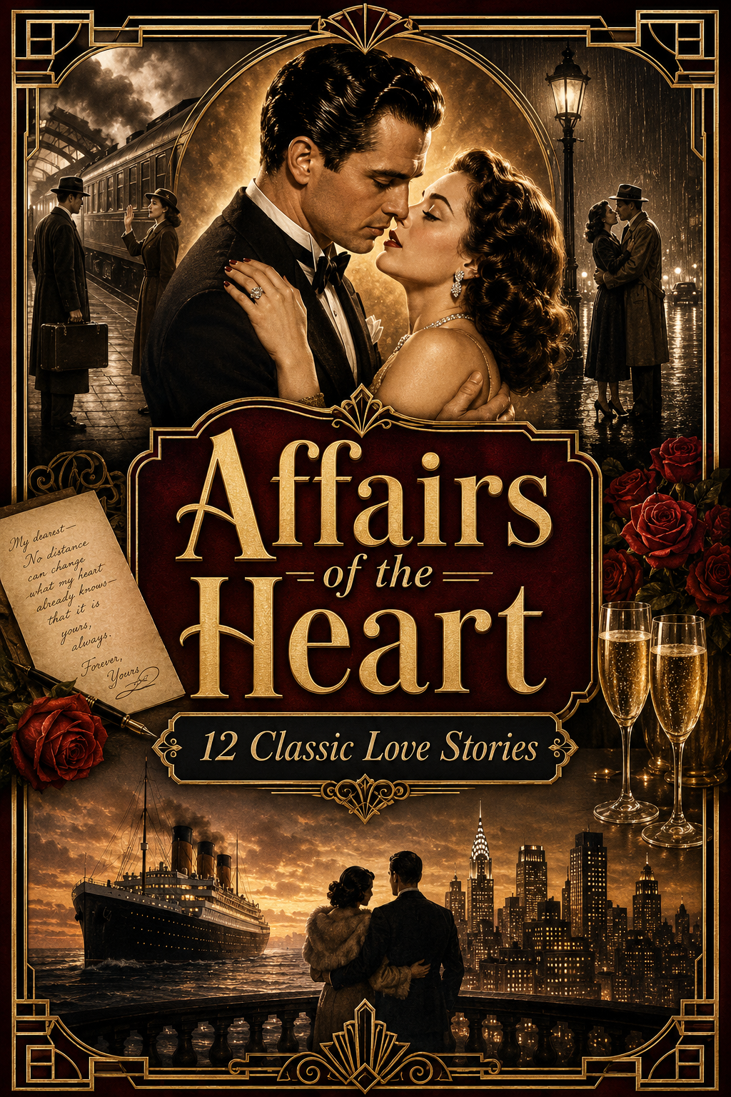 Affairs of the Heart 12 Classic Love Stories Romance Movies DVD Collection