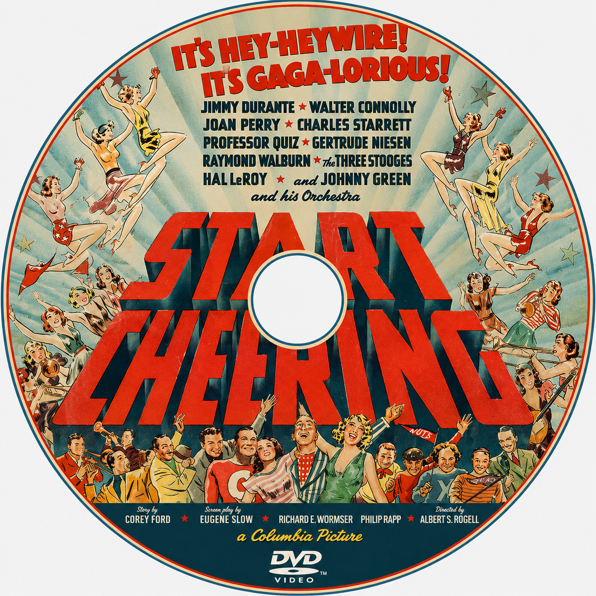 Start Cheering (1938) Musical Comedy DVD – Collector's Edition