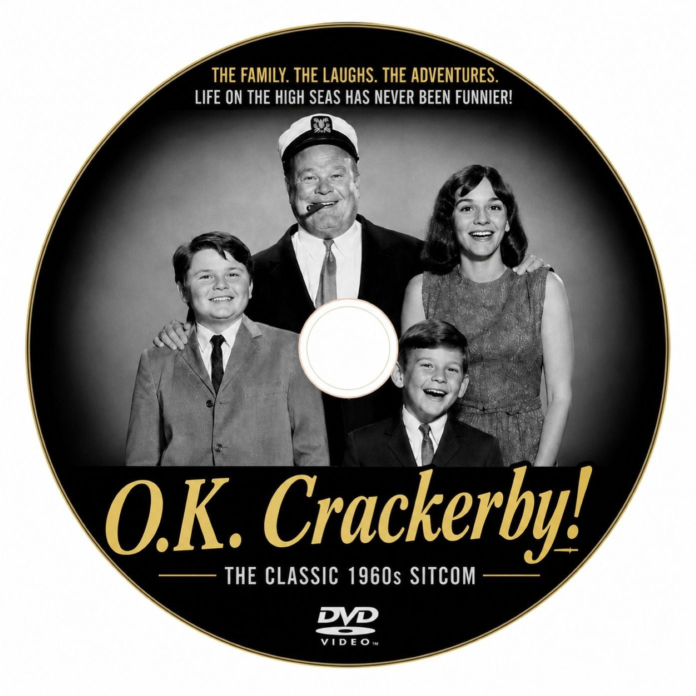 O.K. Crackerby! (1965) – Burl Ives – 14 rare episodes on DVD