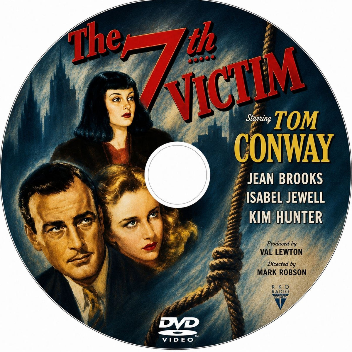 The Seventh Victim (1943) Film Noir Mystery DVD Collector Edition