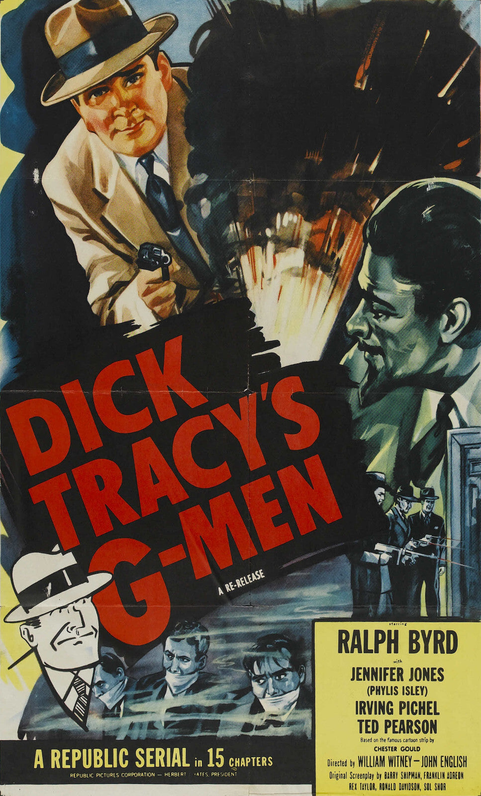 Dick Tracy (1950) Rare Classic Tv 14 Episodes on DVD