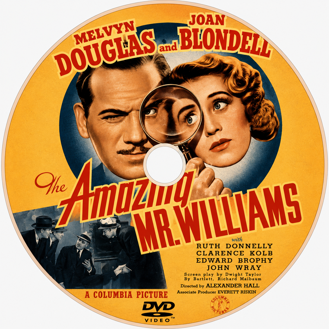 The Amazing Mr. Williams (1939) Comedy Mystery DVD – Collector's Edition