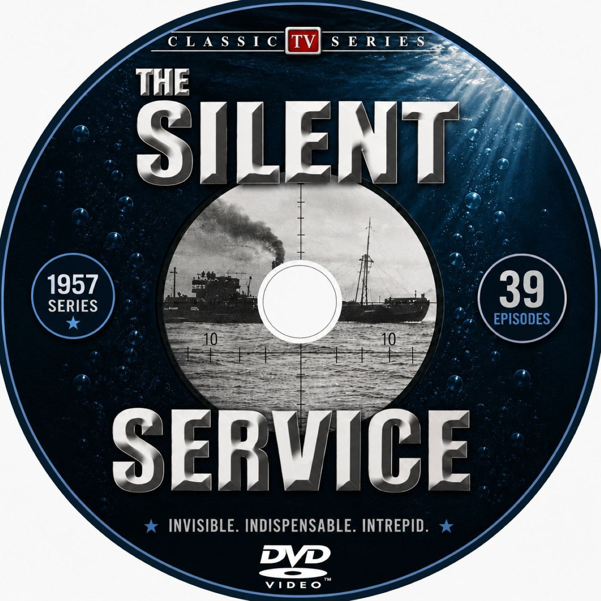 The Silent Service (1957) Rare Military TV Series Collectors DVD - 39 Episodes