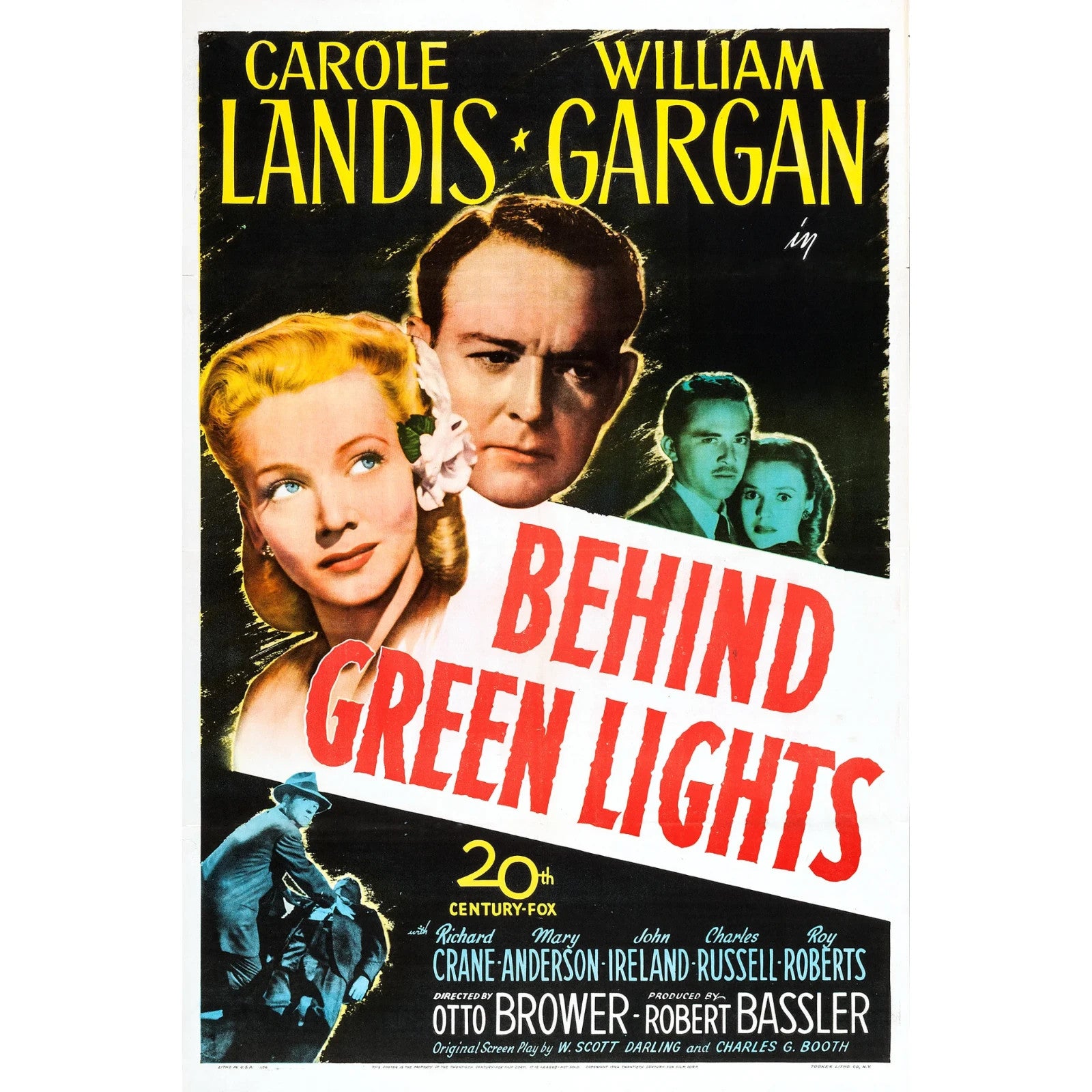 Behind Green Lights (1946) Film Noir Mystery DVD Collector Edition