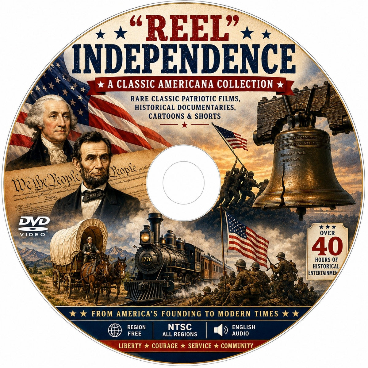 "Reel" Independence: A Classic Americana Collection DVD Celebrate America
