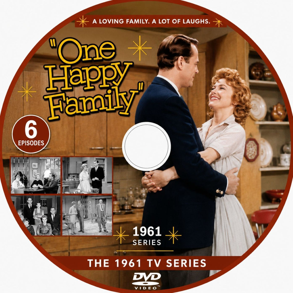 One Happy Family (1961) – 6 RARE CLASSIC TV EPISODES ON DVD - Collectors Edition