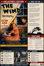 The Wind 1928 Lillian Gish Silent Drama Classic Film DVD