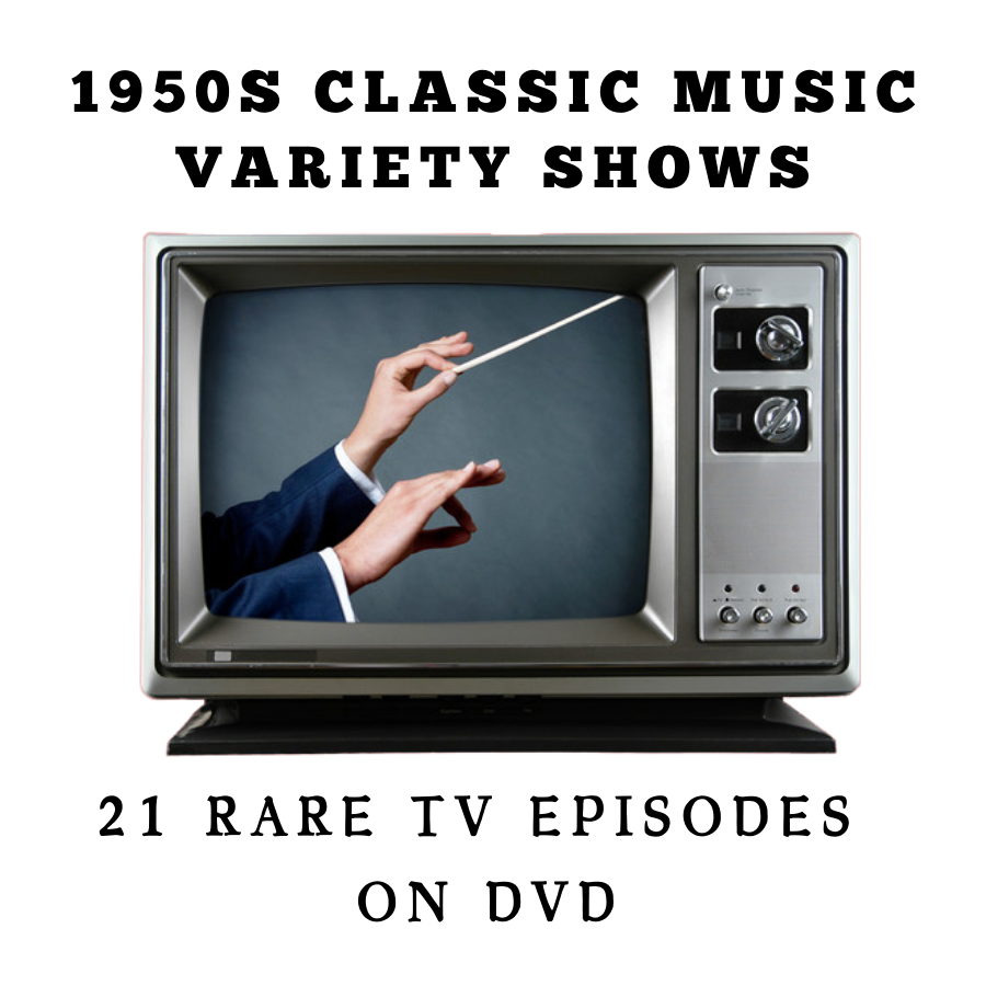 1950s Classic Music Variety Shows – 21 Rare TV Episodes on DVD