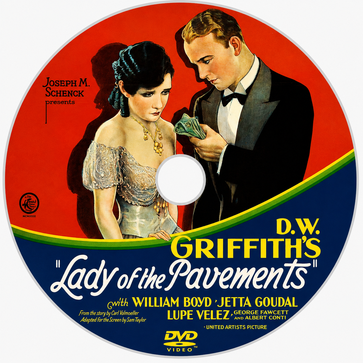 The Lady of the Pavements (1929) Silent Musical Drama DVD Collector Edition
