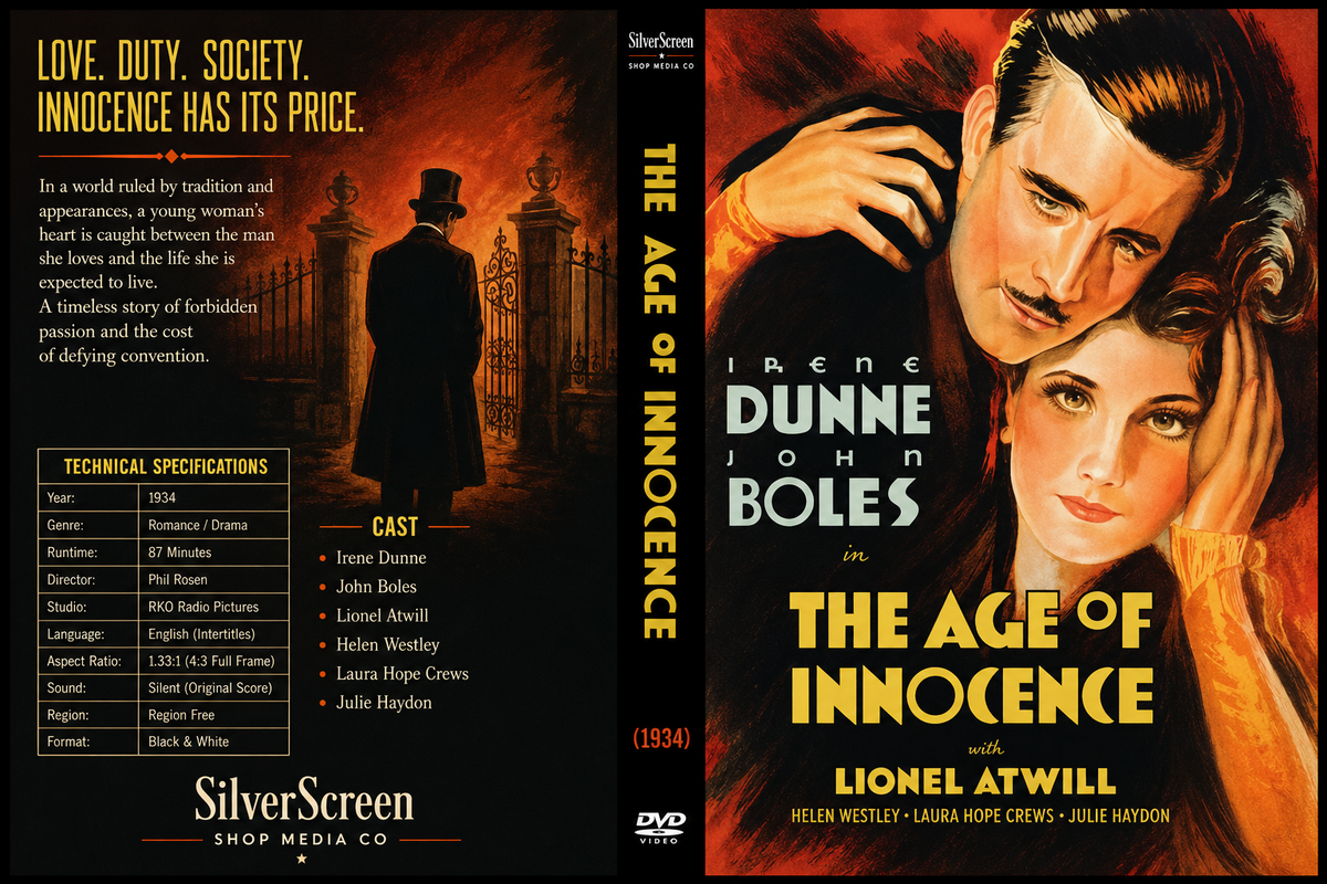 The Age of Innocence (1934) Literary Drama DVD Collector Edition