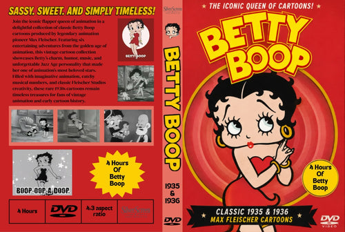 Betty Boop Classic Cartoon 1930 Compilation DVD