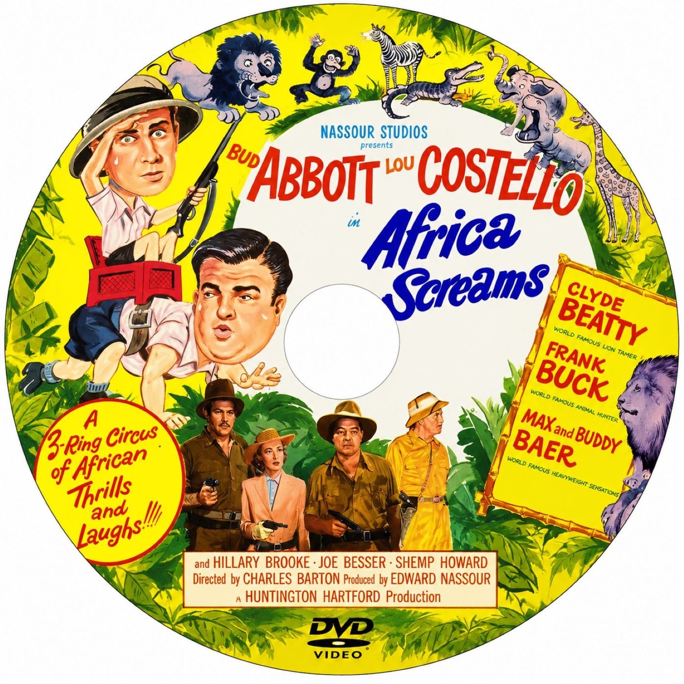 Africa Screams (1949) Abbott and Costello Comedy DVD Collector Edition