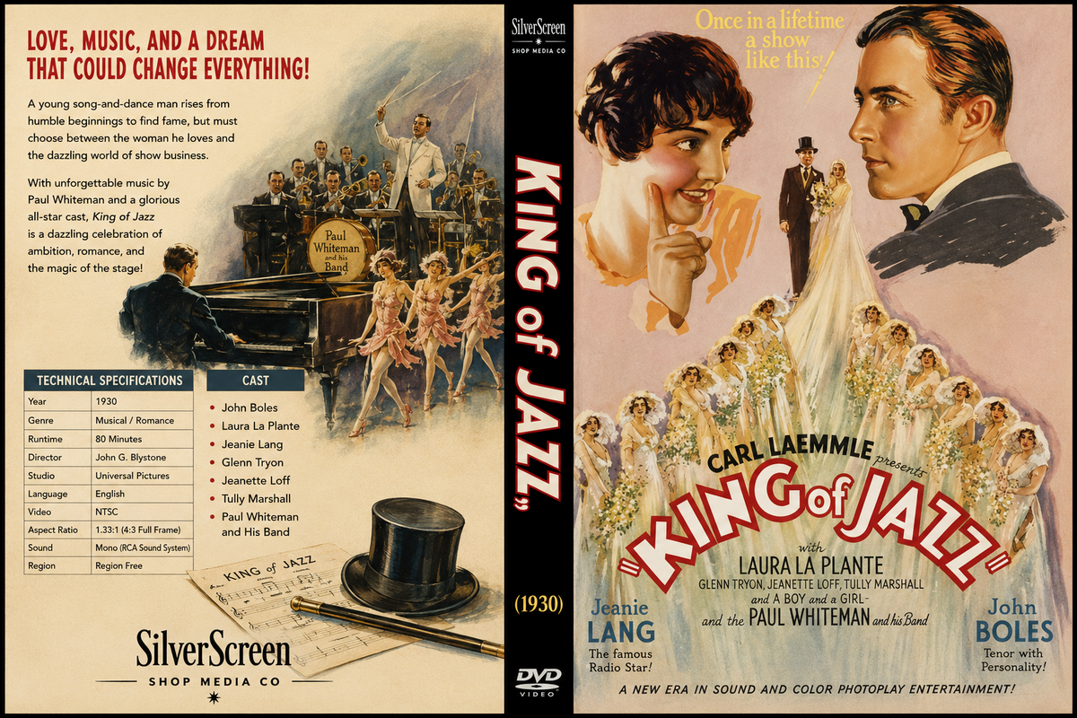King of Jazz (1930) Pre-Code Musical DVD Collector Edition