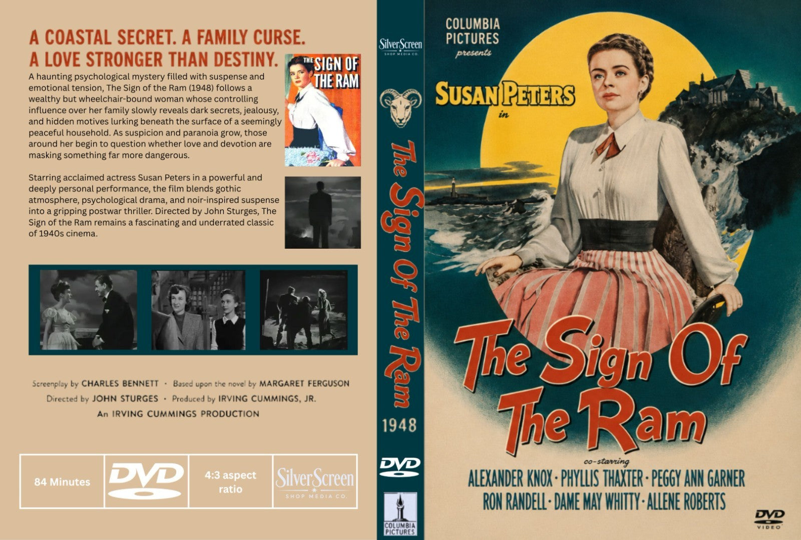 The Sign of the Ram (1948) Film Noir Drama DVD Collector Edition