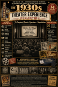 The 1930s Theater Experience Collection USB