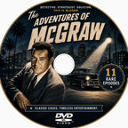 The Adventures of McGraw (1957) Rare Classic TV 11 Episodes On DVD
